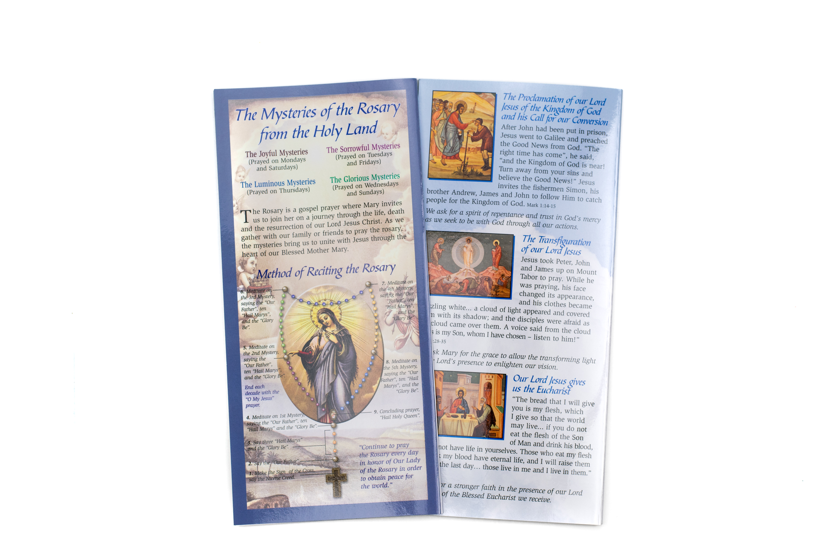 Mysteries of deals the rosary printable